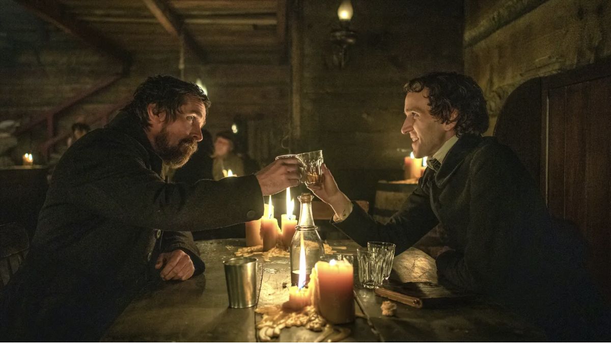 I delitti di West Point  The Pale Blue Eye - Christian Bale and Harry Melling