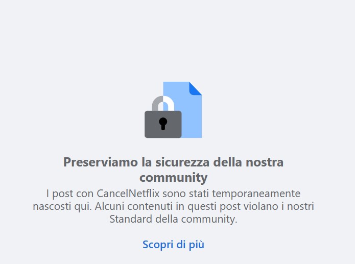 proteste stretta condivisione password netflix