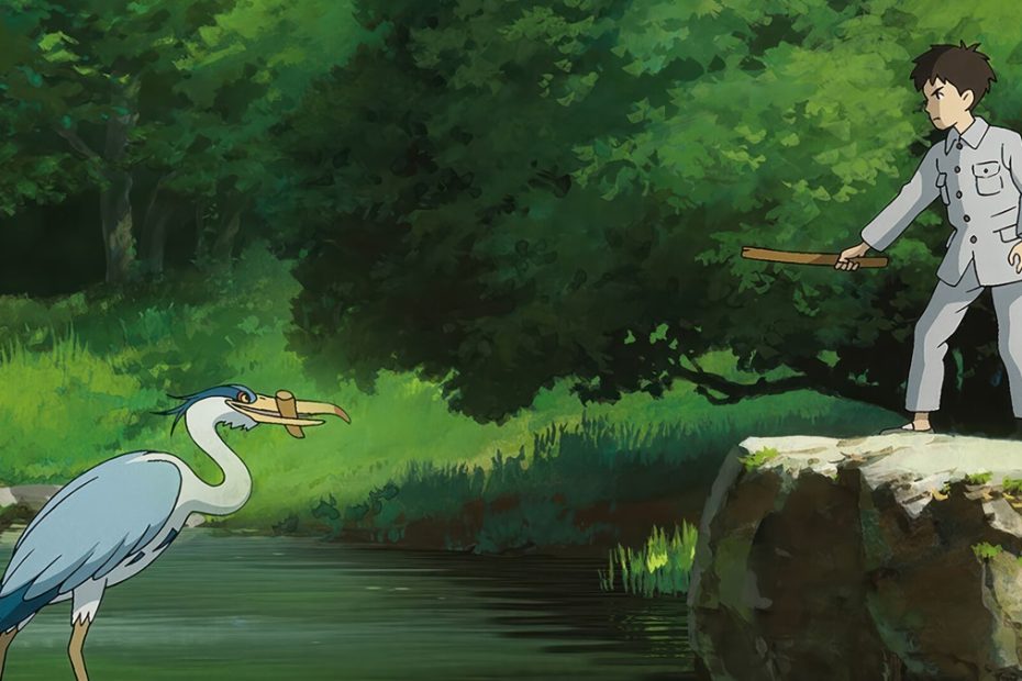 Il ragazzo e l'airone film d'animazione Hayao Miyazaki Netflix trama cast recensione location storia vera trailer