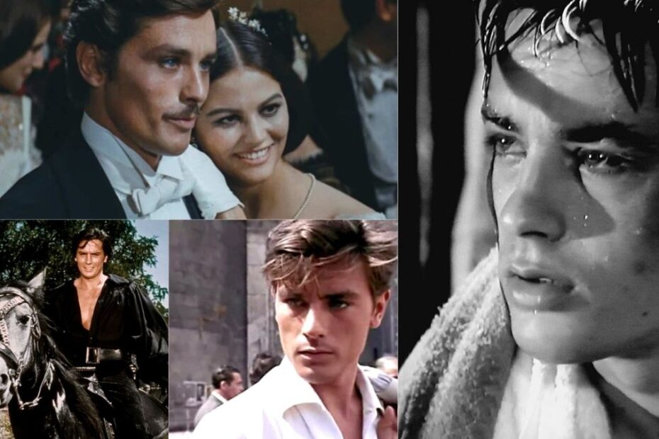 Alain Delon dove vedere i suoi film su streaming in Italia