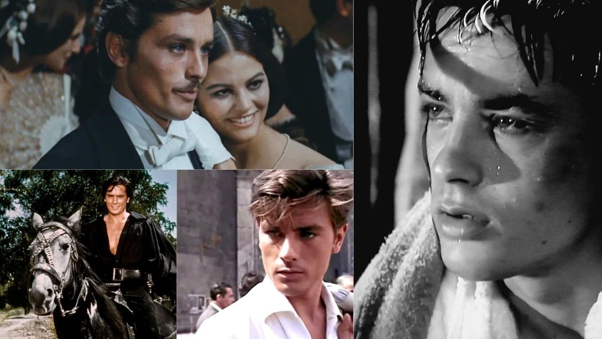 Alain Delon dove vedere i suoi film su streaming in Italia