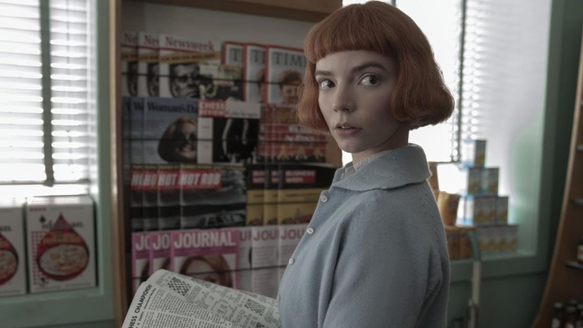 Top 10 delle serie più viste di sempre su Netflix - regina degli scacchi - Queen's Gambit
