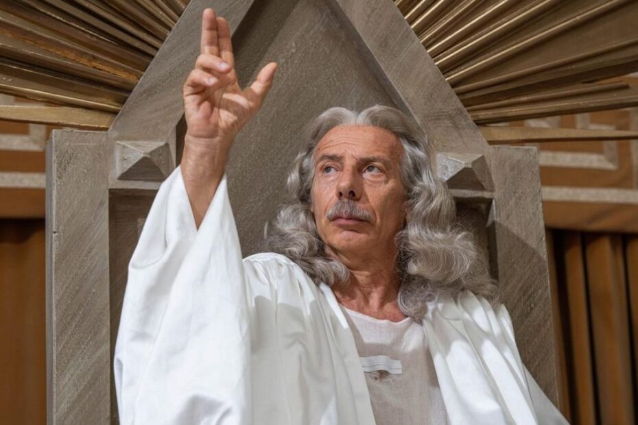 Santocielo film di Francesco Amato - Giovanni Storti come Dio Padre