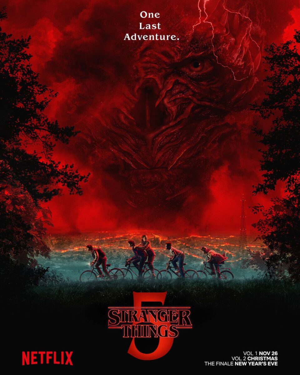 Stranger Things 5 su Netflix: ecco il nuovo poster e il nuovo trailer dell'ultima stagione, che concluderà un ciclo iniziato nel 2016.