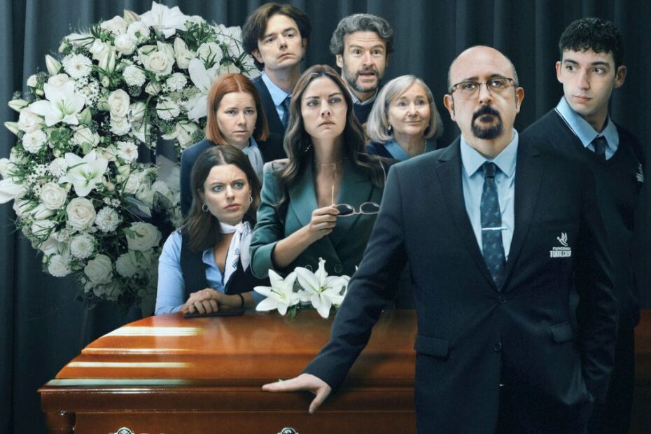 Muertos S.r.l. torna su Netflix con la stagione 4 della serie Tv spagnola: una commedia nera che sorprende e diverte.