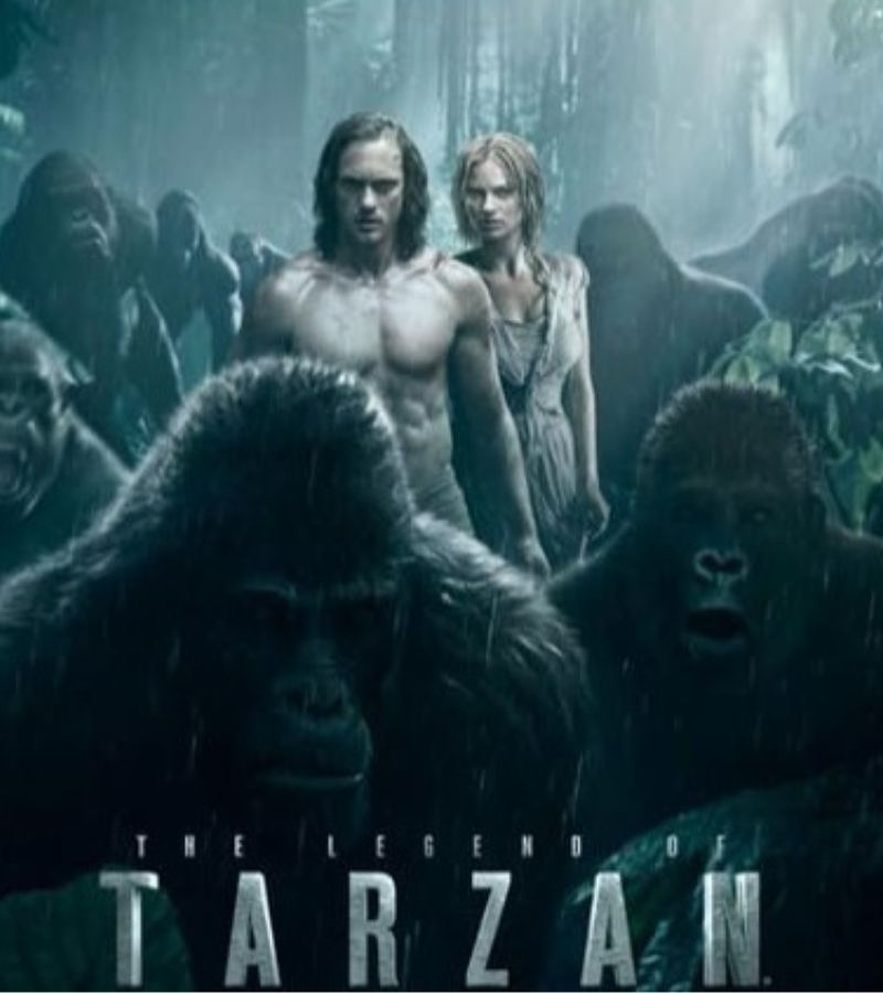 The Legend of Tarzan: il film vola nella Top 10 di Netflix: un kolossal epico con Margot Robbie e Samuel L. Jackson