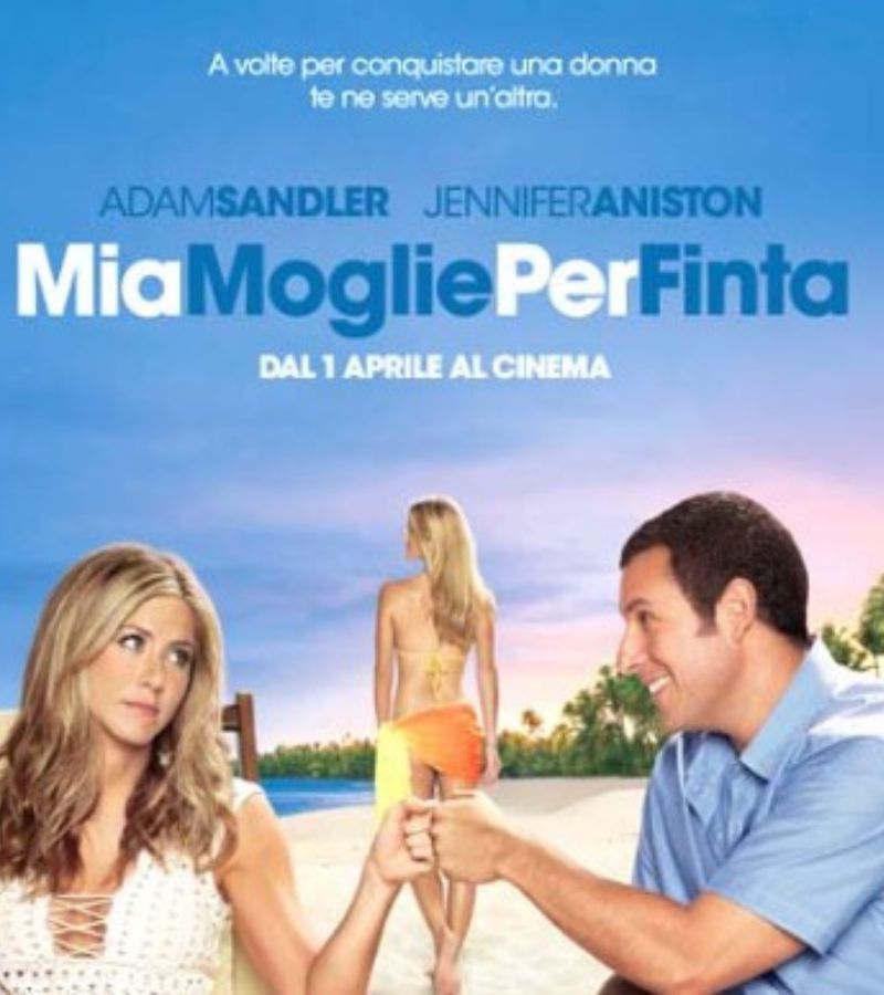 Mia moglie per finta: su Netflix un classico della comicità con Adam Sandler e Jennifer Aniston.