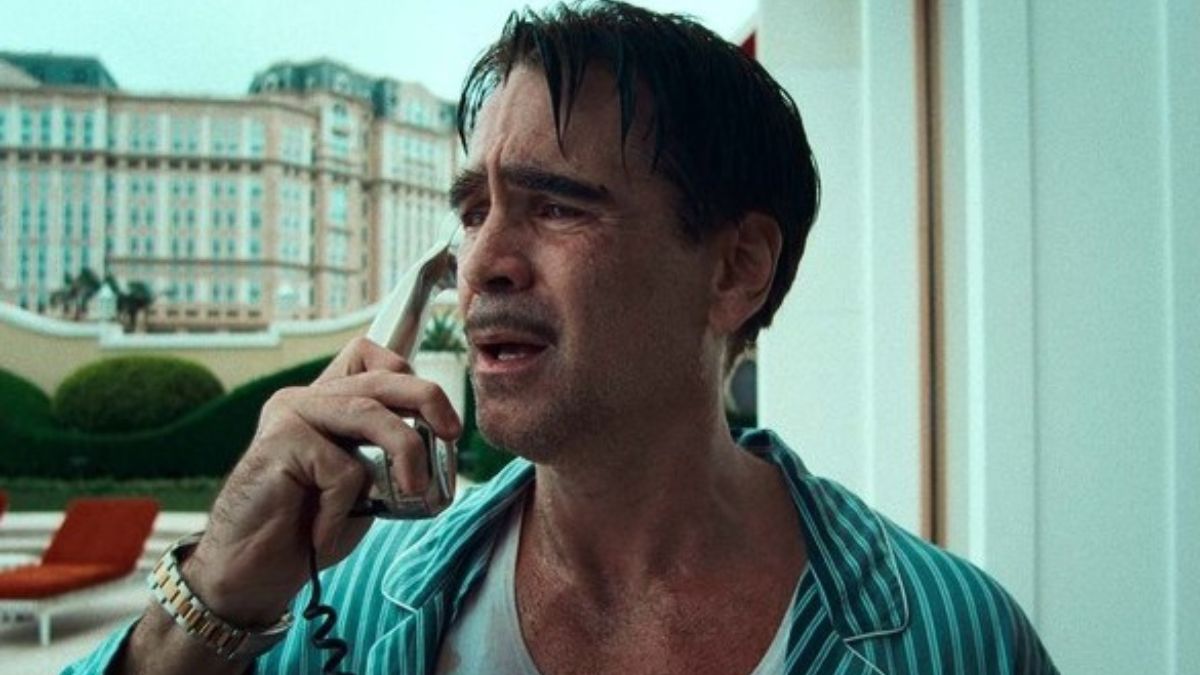 Ballada o drobnym kanciarzu kadr z filmu z Colinem Farrellem, Netflix.