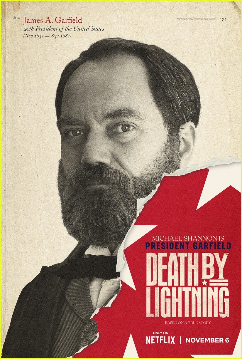 Death by Lightning: una serie storica e politica in arrivo su Netflix racconta l'assassinio del presidente USA James A. Garfield.