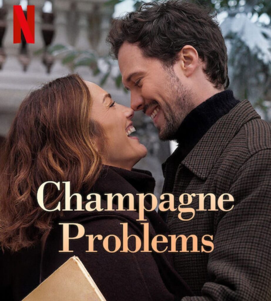 Champagne Problems: il film in arrivo su Netflix è una commedia romantica e natalizia
