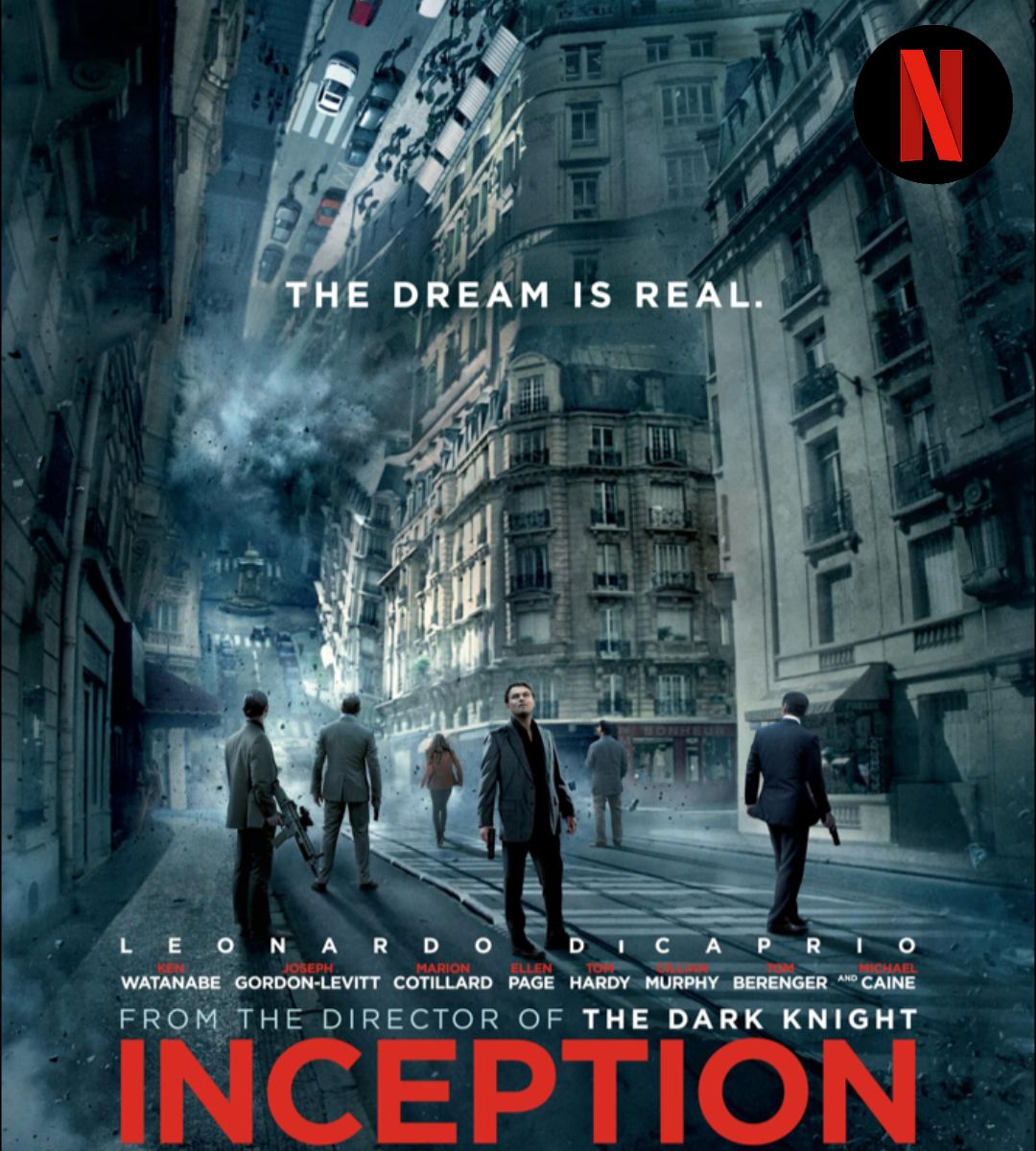 Inception film Netflix DiCaprio