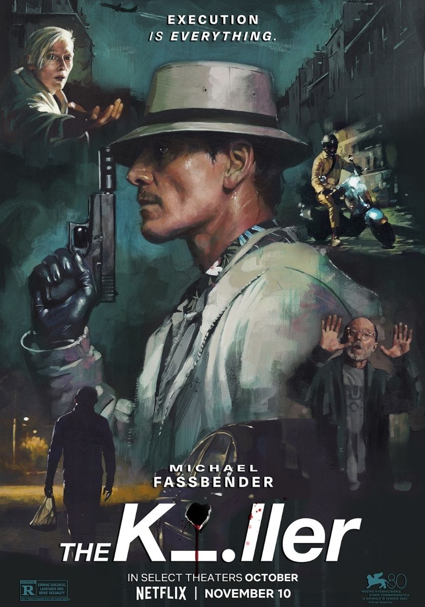 The Killer – locandina ufficiale del thriller di David Fincher