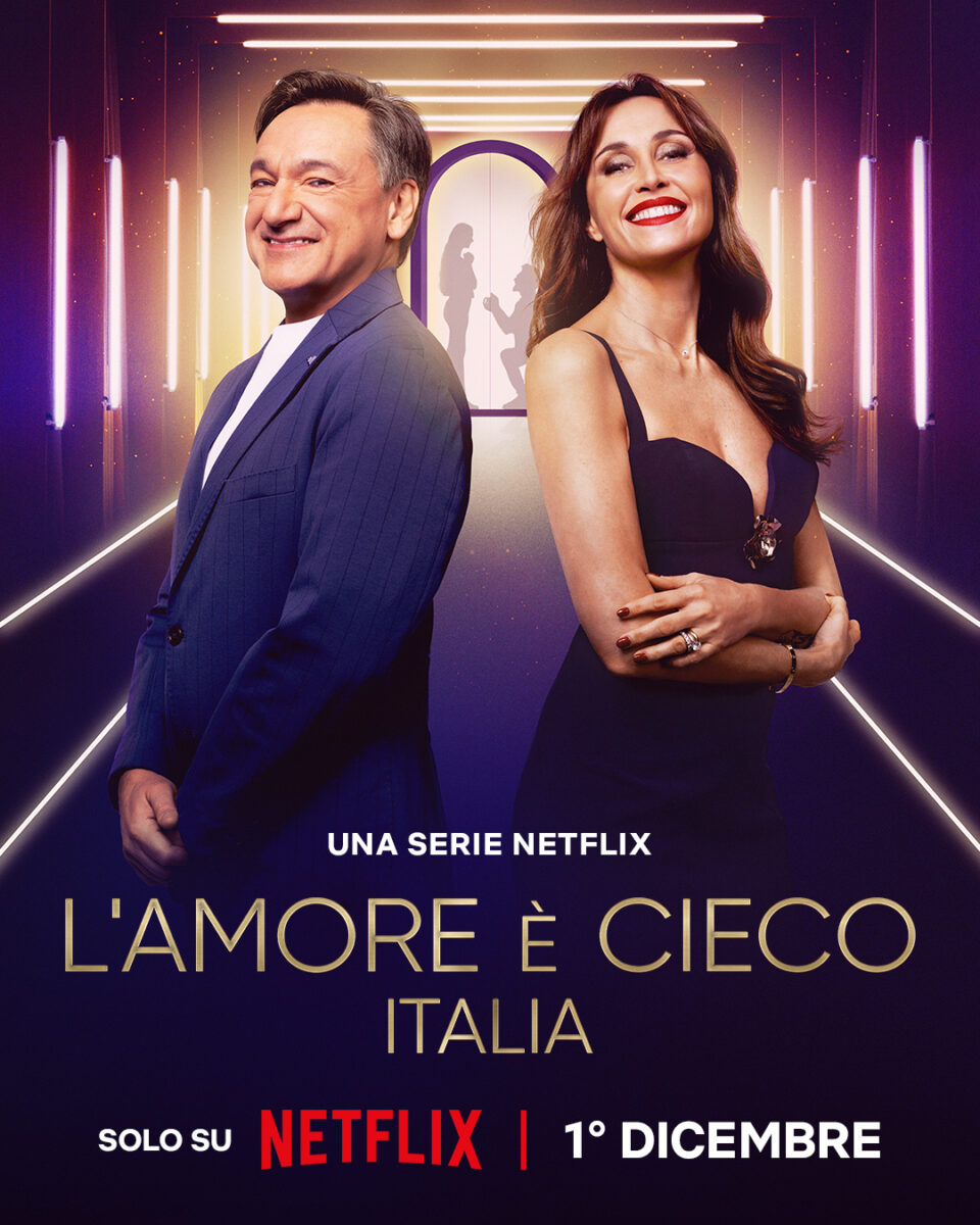 L’amore è cieco: Italia, il nuovo reality su Netflix è già in Top 10. Conducono, per la prima volta assieme, Fabio Caressa e Benedetta Parodi.