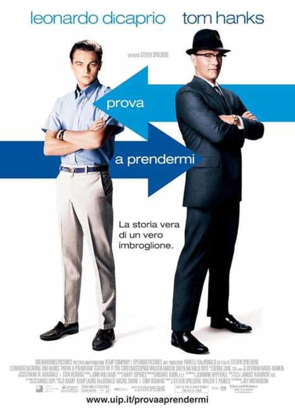 Prova a prendermi è su Netflix: un film che non invecchia mai, con le strepitose interpretazioni di Leonardo DiCaprio e Tom Hanks. Una storia vera!