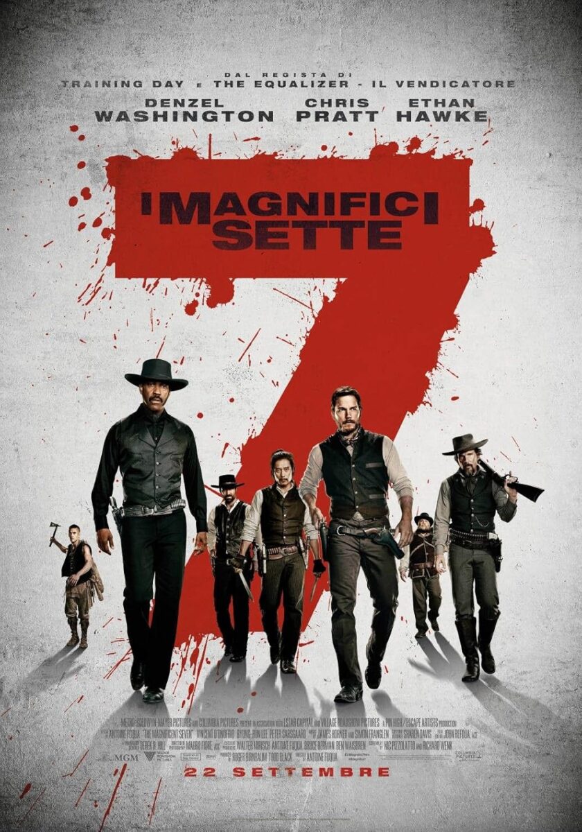 I magnifici sette: su Netflix rivive il mito del vecchio West. Il film con Denzel Washington riscrive il mito della Frontiera americana.
