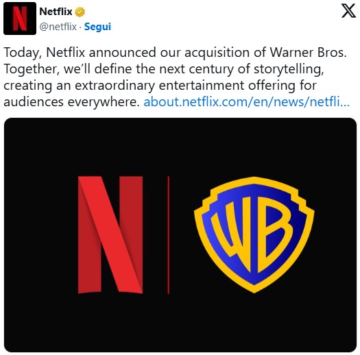 Netflix e Warner Bros: cosa cambia se l'accordo va in porto? Ecco gli scenari più plausibili se si conclude l'affare da 83 miliardi.