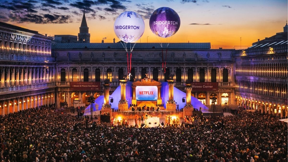 Carnevale di Venezia - Gran Ballo di Bridgerton - evento netflix