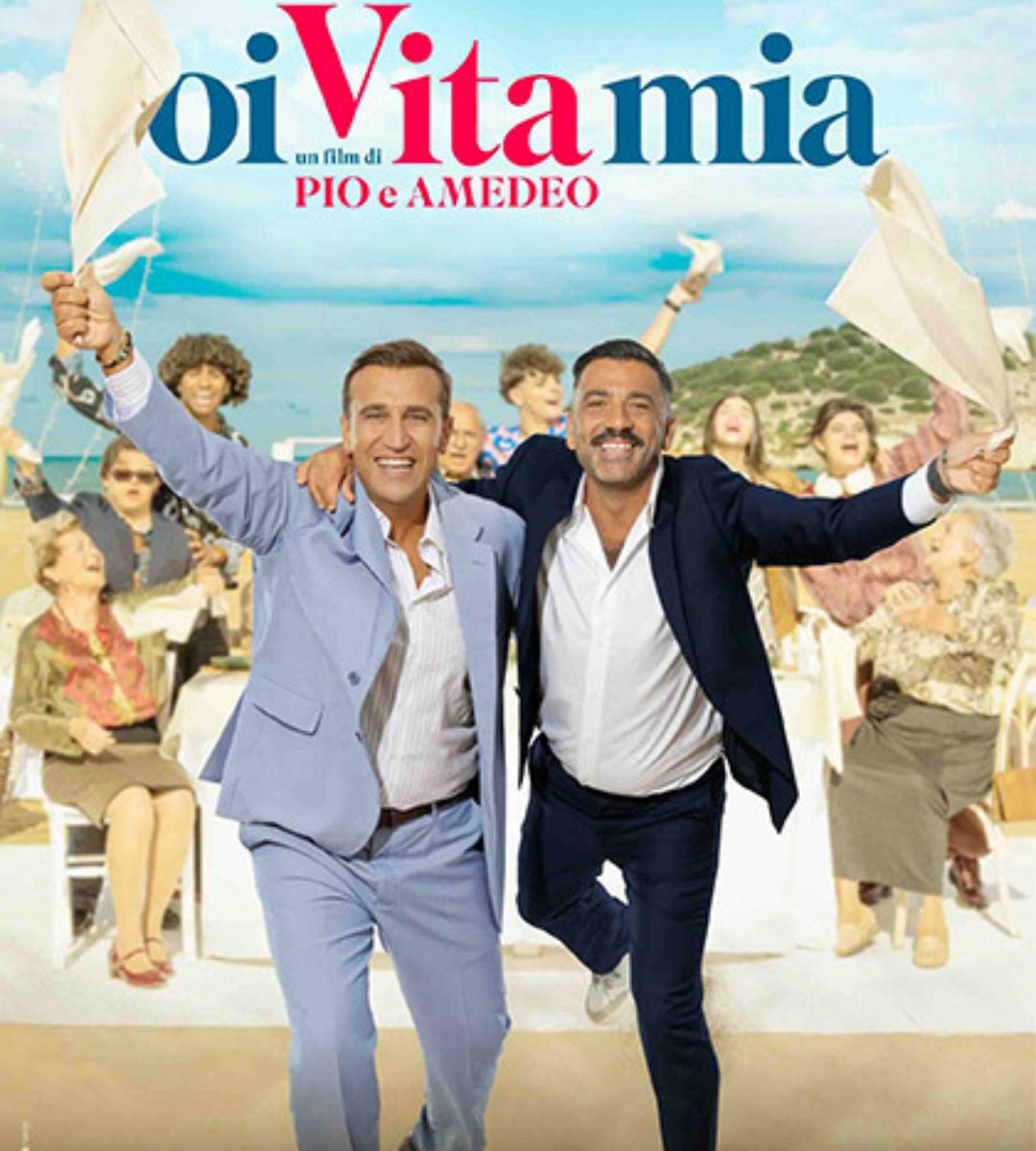 Oi vita mia: il primo film da registi e interpreti di Pio e Amedeo è in cima alla Top 10 di Netflix dopo un solo giorno!