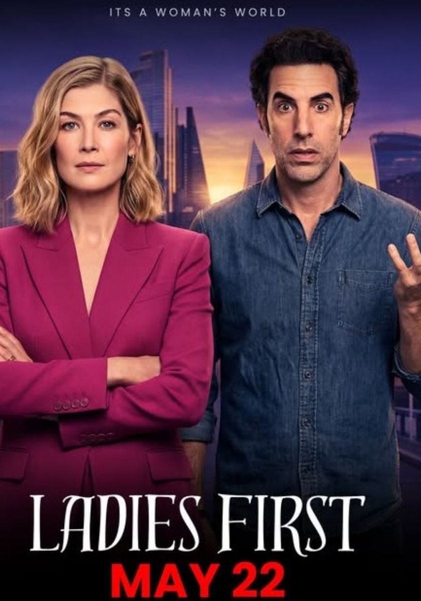 Ladies First: su Netflix l'irresistibile film con Sacha Baron Coehn, una commedia brillante che gioca con i generi e con gli stereotipi.