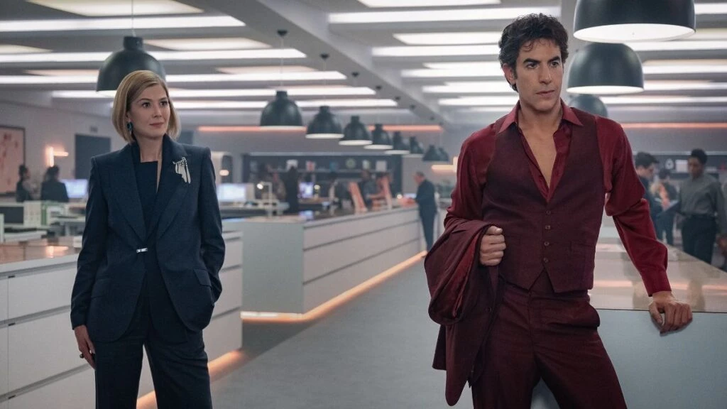 Ladies First, commedia Netflix con Rosamund Pike e Sacha Baron Cohen