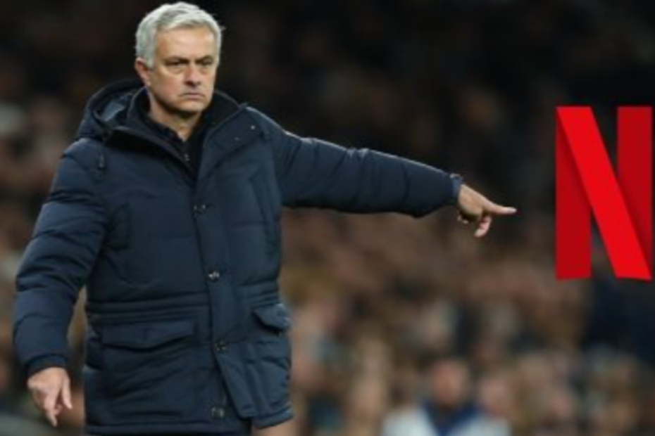 in foto Mourinho, protagonista del documentario Netflix
