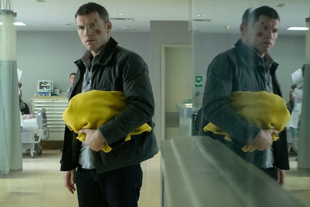 Fractured Netflix thriller psicologico Netflix Sam Worthington in ospedale specchio