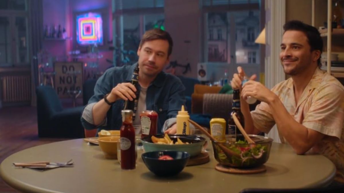 In foto i protagonisti del film Io, il mio migliore amico e la sua ragazza