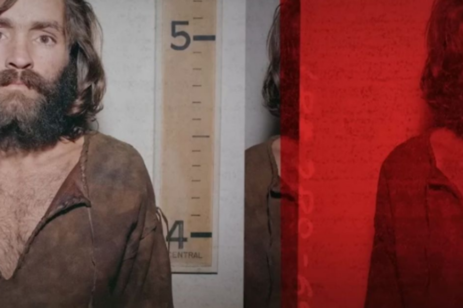 in foto il protagonista del documentario true crime Conversazioni con un killer: il caso Manson