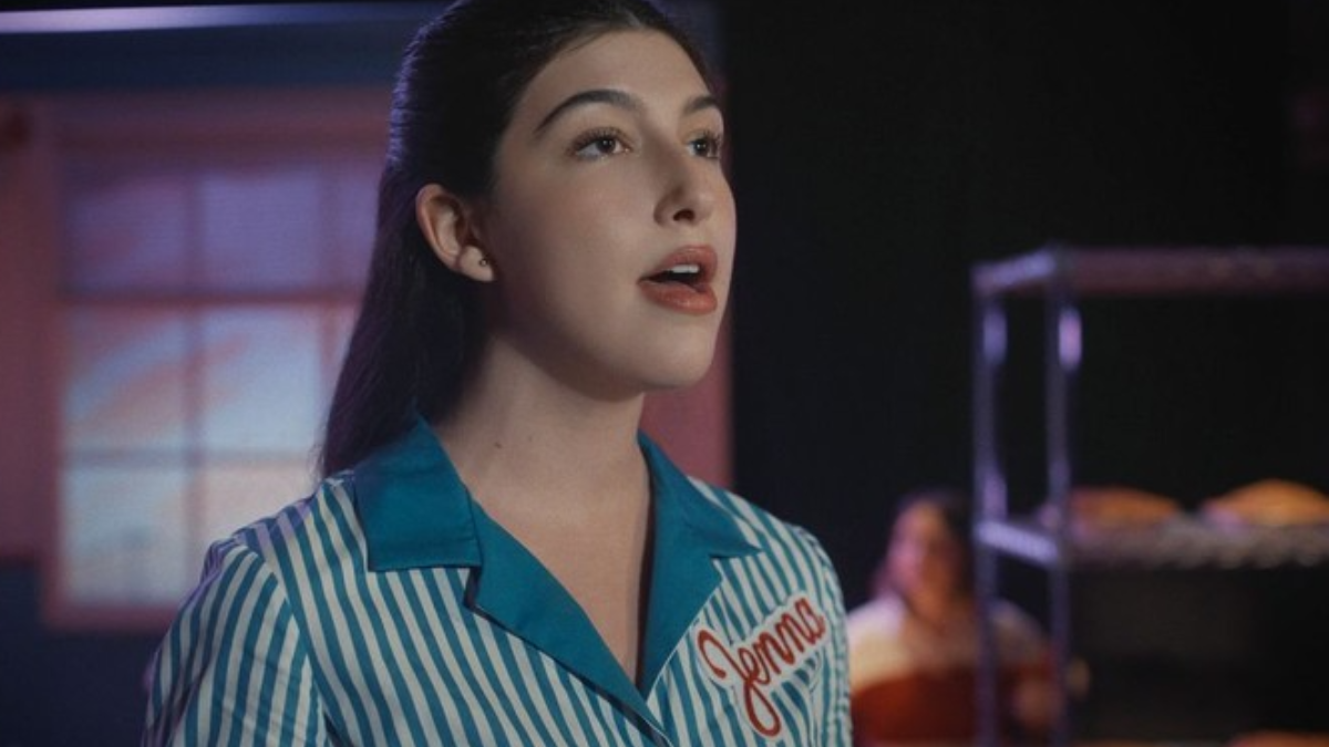 in foto la protagonista del film Don't Say Good Luck