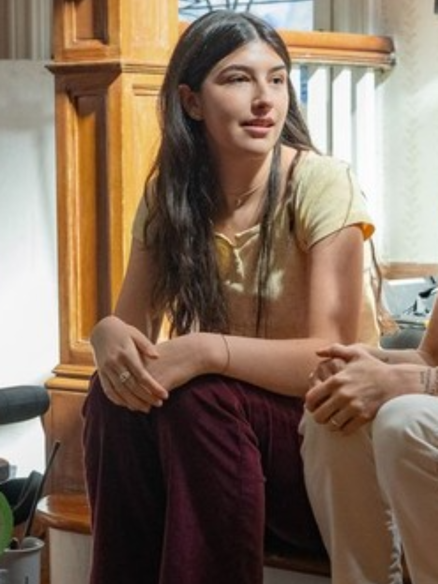 in foto la protagonista del film Don't Say Good Luck