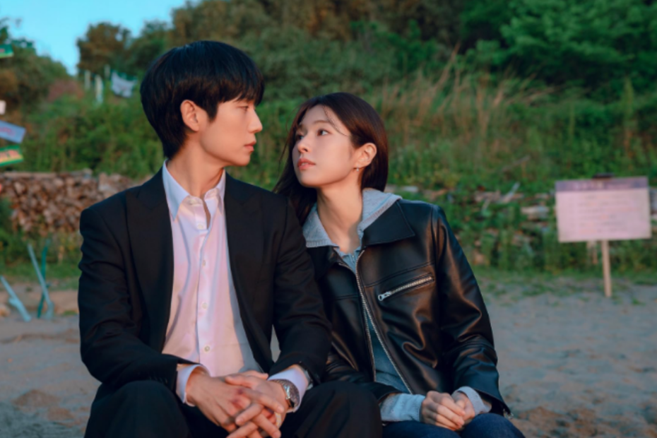 in foto i protagonisti del film Our Sticky Love su Netflix