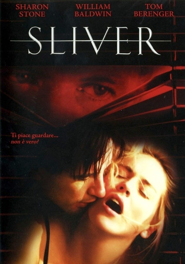 Sliver thriller con Sharon Stone e William Baldwin LOCANDINA