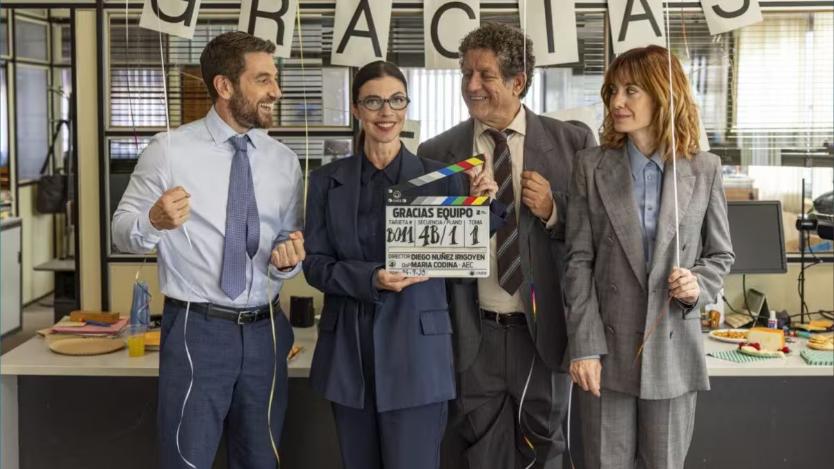Grazie team è la commedia spagnola su Netflix che trasforma un ritiro aziendale in una guerra tra colleghi per salvare il posto di lavoro.