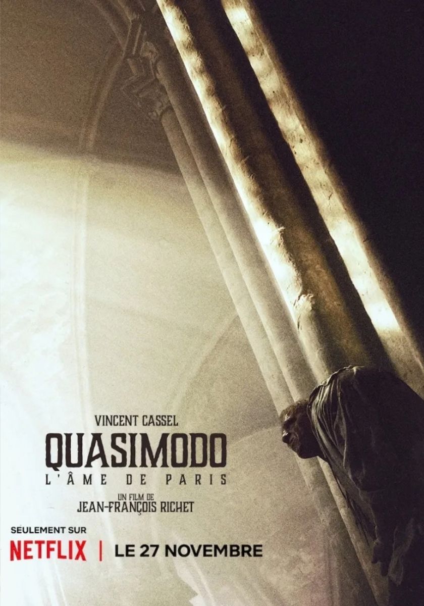 Vincent Cassel cambia volto per interpretare il Quasimodo di Victor Hugo. Netflix trasforma la leggenda del gobbo di Notre-Dame in un thriller
