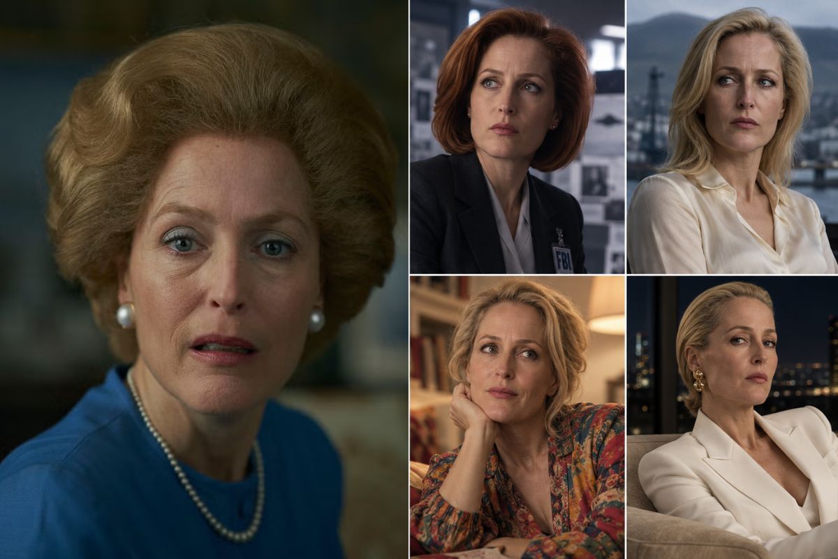 Gillian Anderson nei ruoli da protagonista