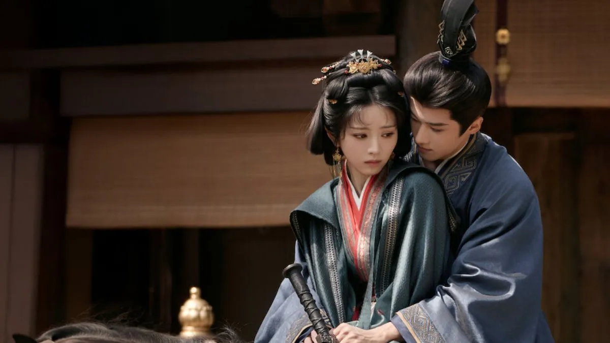 Where the Mask Ends serie cinese su Netflix - Tian Xiwei e Yan An